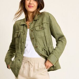 Linen Utility Jacket